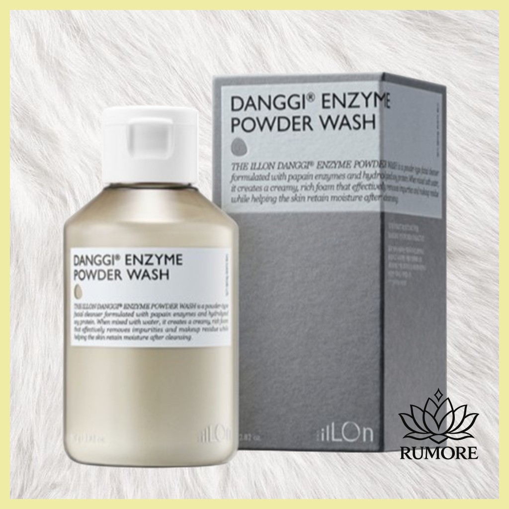[the illon] Danggi Enzyme Powder Wash, 80g, 1 ชิ้น / Korean Powder Wash / Gentle Cleansing / ของแท้ 