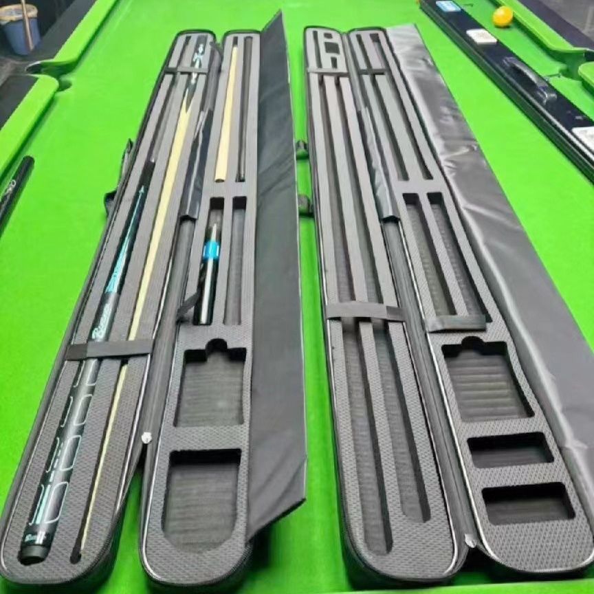 Three-Groove Cue Cue Box Set Double-Groove Box Integrated Snooker Box Rod Punch Rod Jump Rod Through