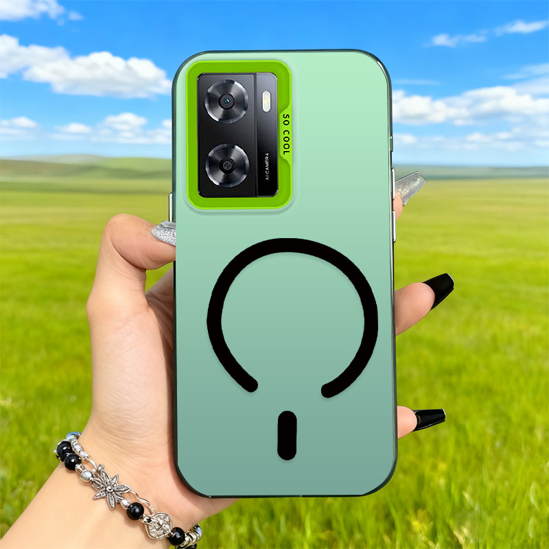 เคสสําหรับOPPO A57 2022 4G A56S a77s A57S A57E 4G A77 5Gล่าสุดสีเงินเคสแข็งTPUเคสโทรศัพท์CY-BBHSWX01