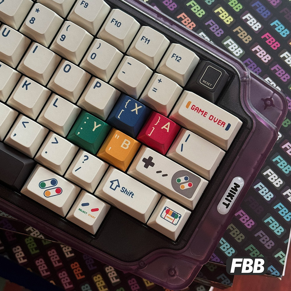 FBB Original Keycap Huizong Sublimation PBT ส่วนบุคคลคีย์บอร์ด Yile Ramen SFC1990 ที่กําหนดเอง