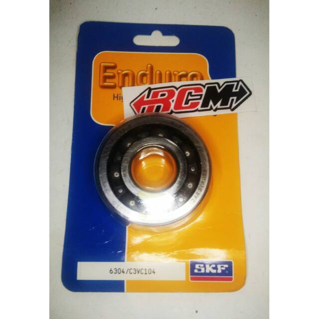 ราคาต่อแพ็ค BEARING LAHER LAKER 6304 ENDURO C3 ORIGINAL SKF ENDURO ของแท้