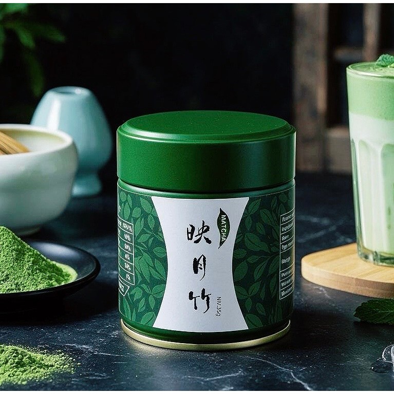 มัทฉะชาเขียว อูจิ Qingxi Ruozhu แบรนด์ดังจากจีน 35g. กระปุก 50g. ซอง 4แบบ [72]