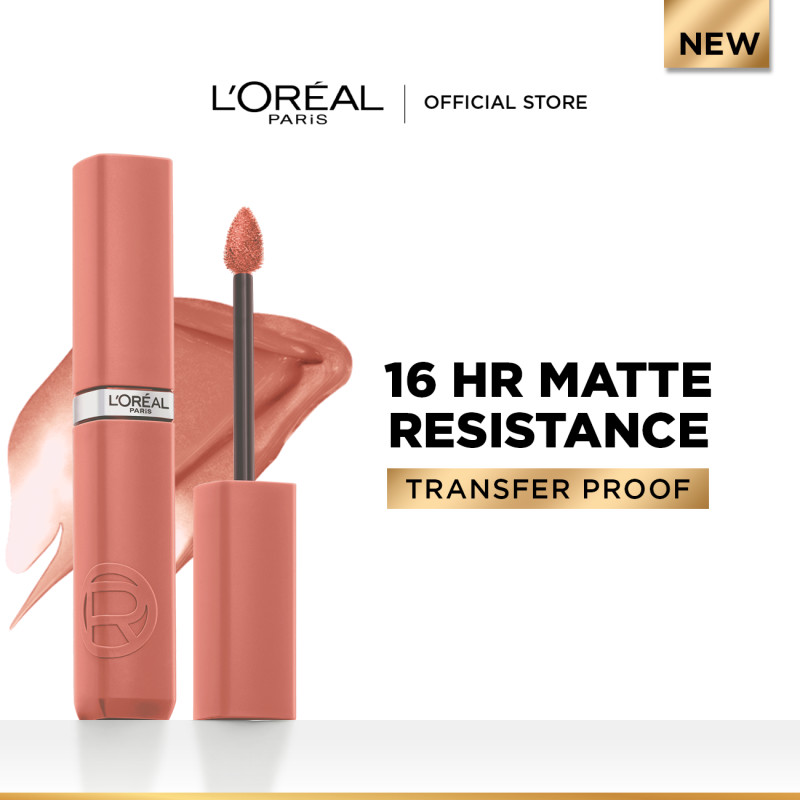 [ใหม่!] ลอรีอัล ปารีส อินฟอลลิเบิล แมท รีซิสแทนซ์ L’OREAL PARIS INFALLIBLE MATTE RESISTANCE | 630 (ลิปแมท,ลิปลอรีอัล)