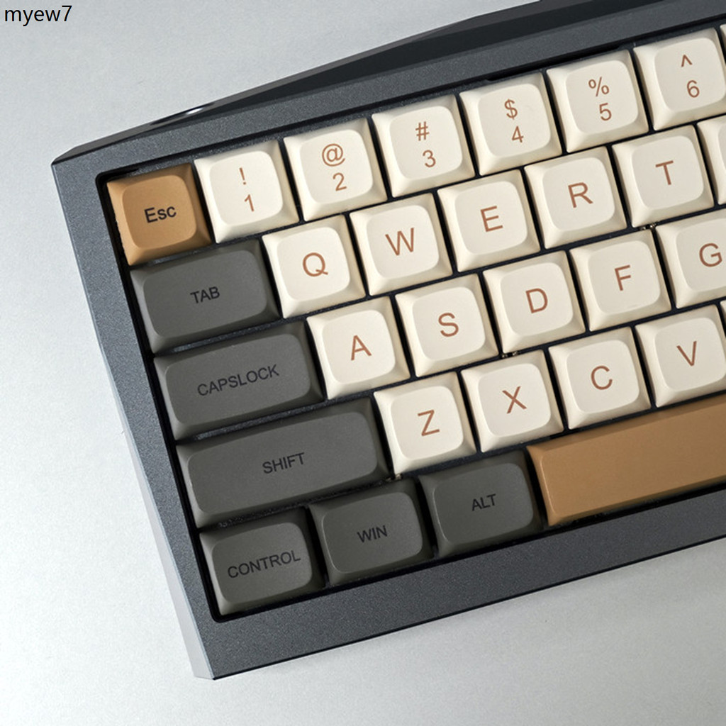 Keycap คีย์บอร์ดอุปกรณ์เสริม Shimmer Little Bee XDA คีย์บอร์ดแบบกลไกแกนแม่เหล็ก Keycap PBT วัสดุระเห