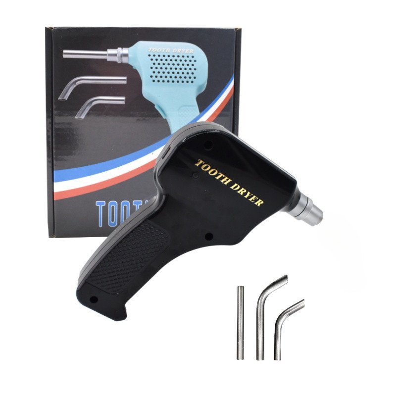 Black Color Dental Tooth Dryer Tooth Drying Machine USB Charge Cold Wind Air Tooth Dryer Electric Dr