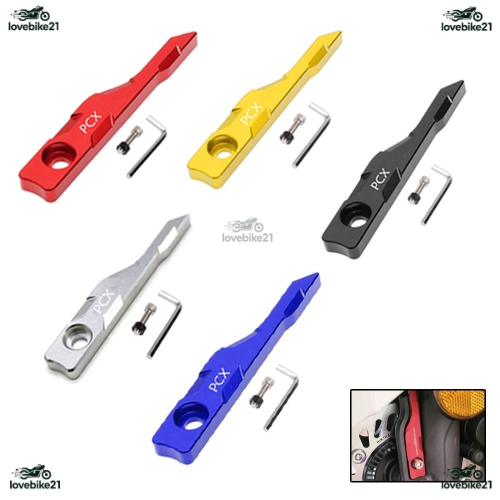 PCX160 ฝาครอบเซนเซอร์ ABS ล้อหน้า FOR HONDA PCX150/PCX160 CNC ครอบเซนเซอร์ (xx111)
