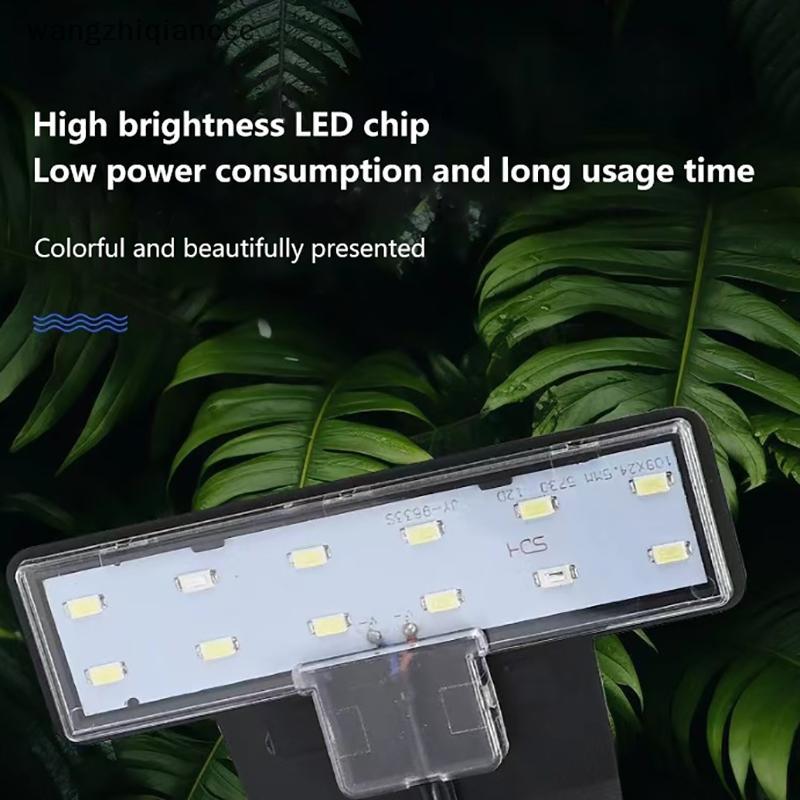 Hot ใหม่ LED โคมไฟตู้ปลากันน้ําสําหรับถังปลาพืชน้ํา Grow Clip-On Lighting Light .