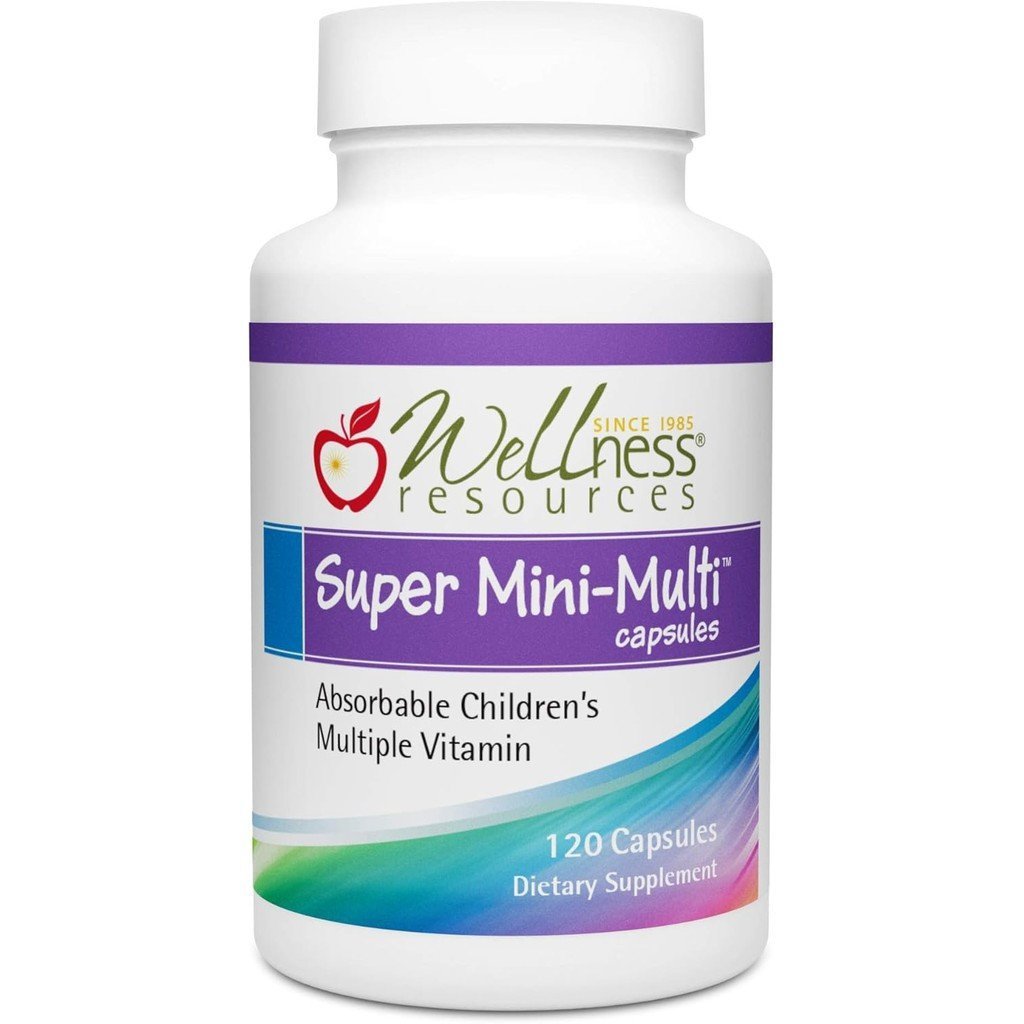 Super Mini Multi-Effect-Childing Vitamin Capsules บรรจุ Methyl Folic Acid, Methyl Vitamin B12 และ Co