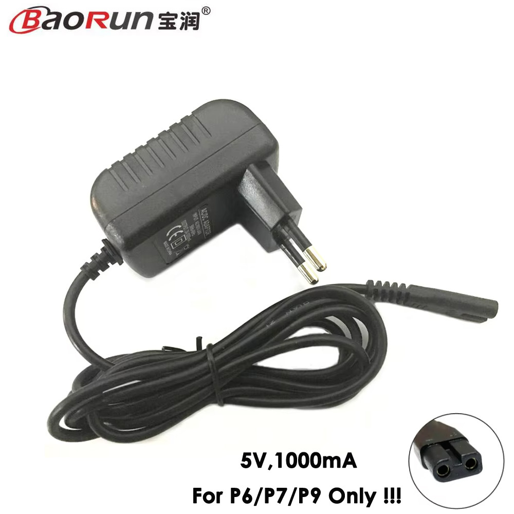 Original Charger Power 5V อะแดปเตอร์สําหรับ BAORUN สัตว์เลี้ยง Clipper P6/P7/P9 Professional ผม Trim