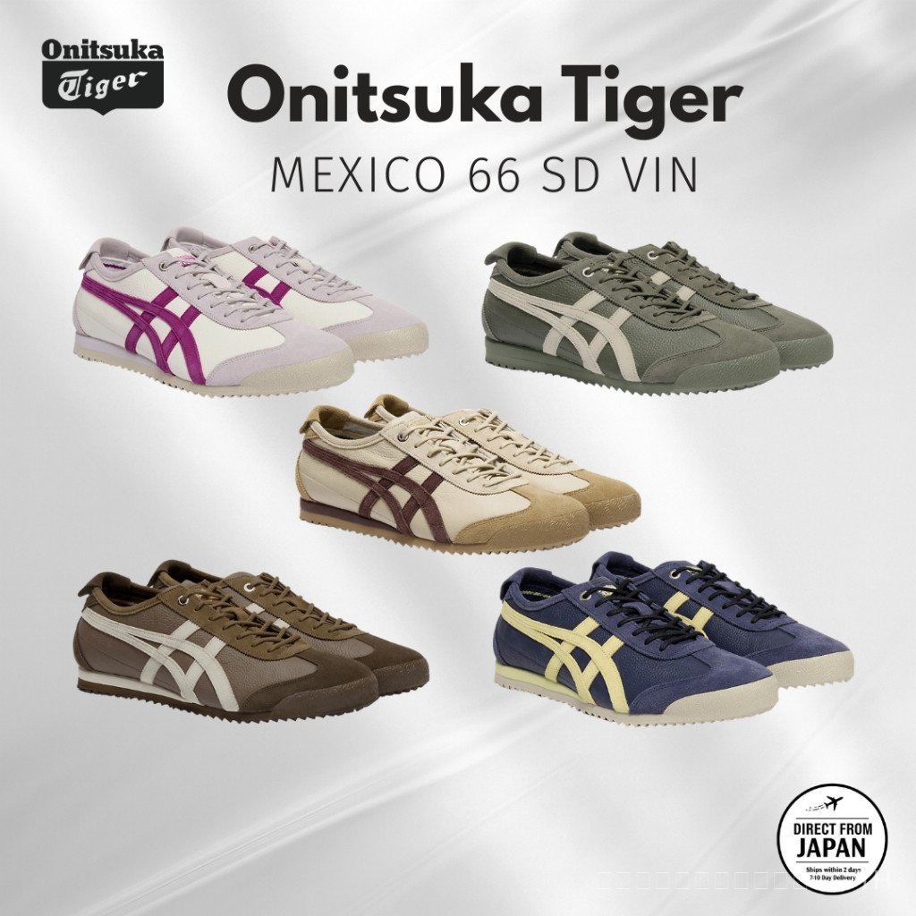 Onitsuka Tiger MEXICO 66 SD VIN UNISEX [ขายดีญี่ปุ่น] FWMM