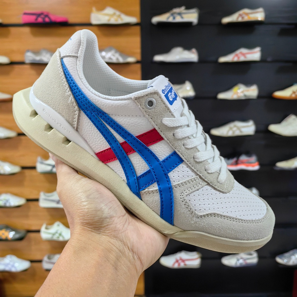 Onitsuka Tiger Ultimate 81 EX Outdoor สบาย Low-Top Casual City Commuting รองเท้าลําลอง SEEH