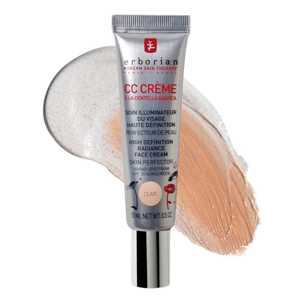 Yifuquan CC Cream Skin Tone Corrector SPF25,Even Skin Tone Korean Care Makeup Blend,Moisturizing,Lig
