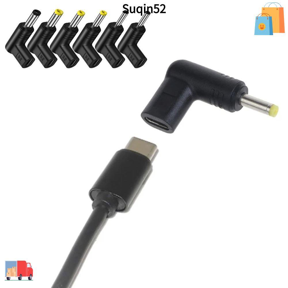 SUQIN52 USB C PD to DC Power Connector, Universal 5V 9V 12V Type C to DC Jack Plug,สําหรับเราเตอร์แท