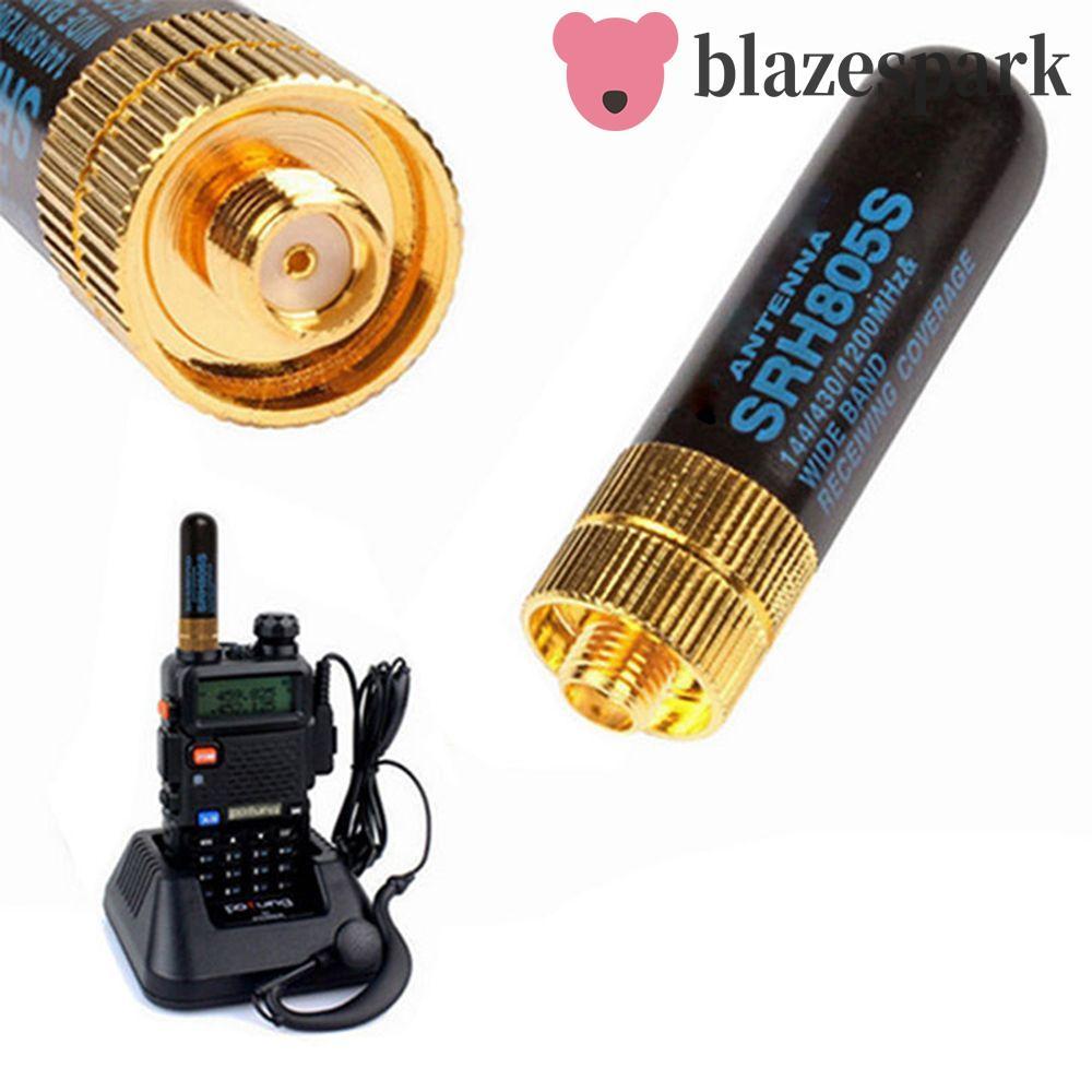 BLAZESPARK เสาอากาศ Talkie TG-UV2 แบบพกพา SRH805S UV-5R Baofeng BF-888S วิทยุหญิง