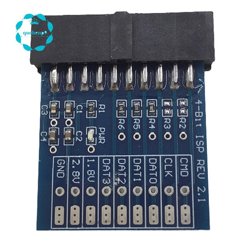 อะแดปเตอร์ใหม่ JTAG , ISP 4-BIT ISP REV 2.1 สําหรับ Easy Jtag Plus Box / เครื่องมือ ESAYJTAG