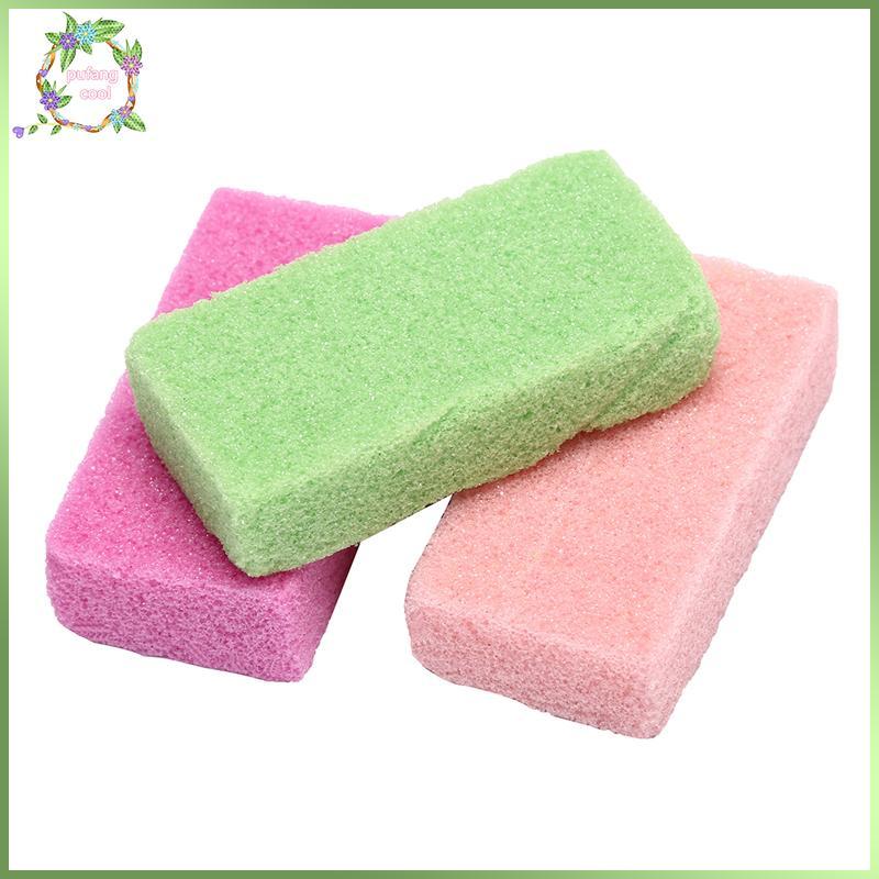 PUCOOL หินภูเขาไฟฟองน้ํา Exfoliate Foot Care ลบ Hard Dead Skin Feet Rasp TH