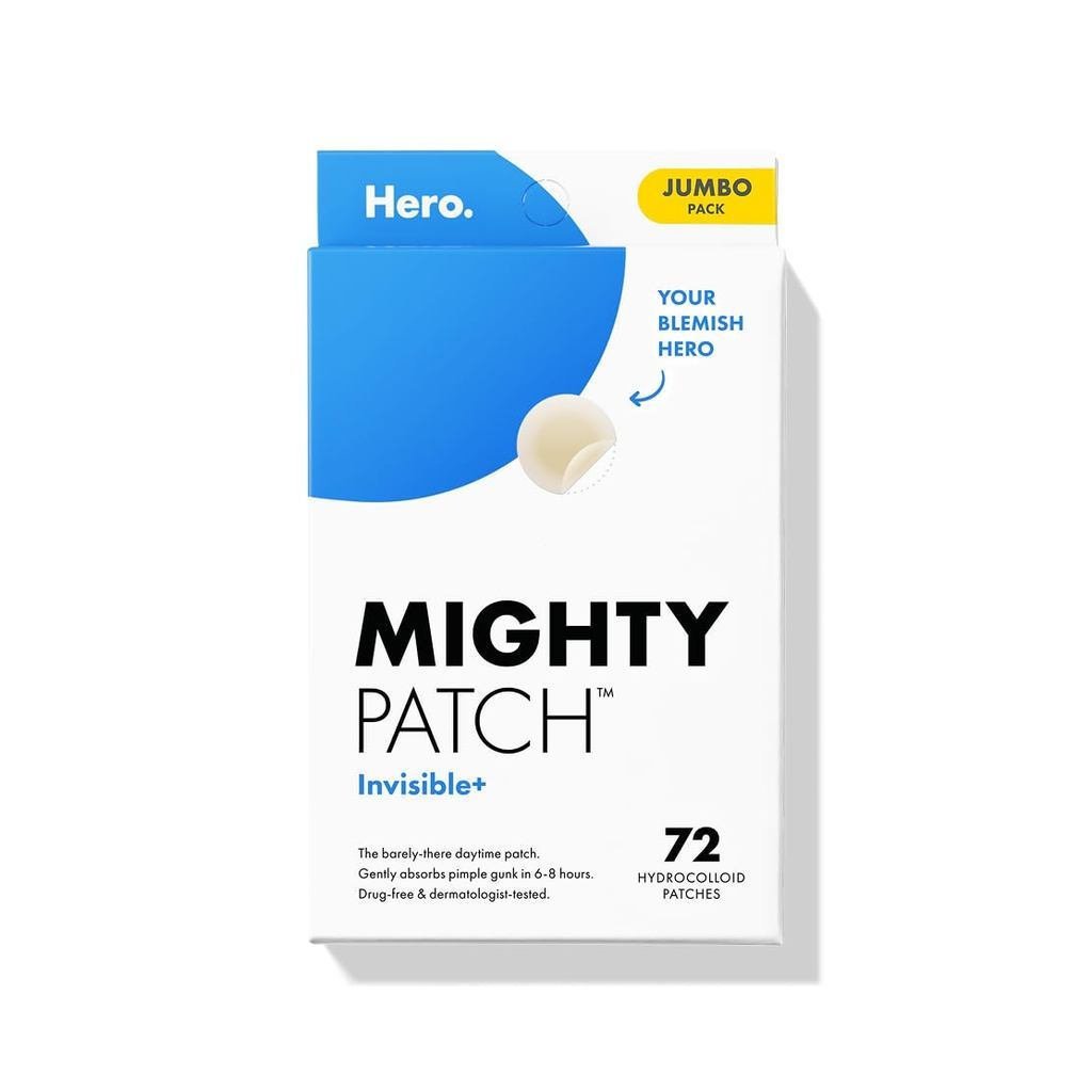 แผ่นแปะอันยิ่งใหญ่™Invisible+Patch–TheBarely-TDaytimeHydrocolloid AcnePimpplePatchforCoveringZitsBre
