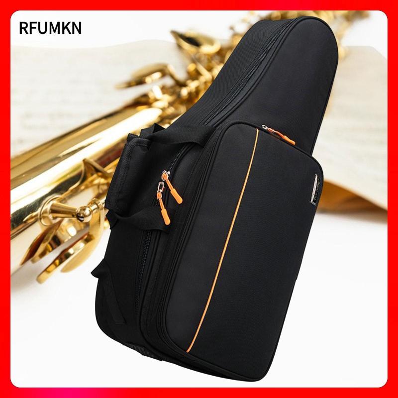 [rfumkn] Alto Saxophone Case, Saxophone Gig Bag,หนา,พกพา,สายคล้องไหล่ปรับได้,Alto Saxophone Backpack