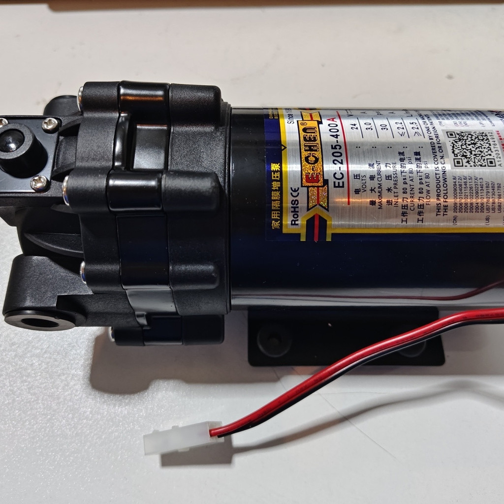 ปั๊มเมมเบรน Delta EC-205-400A 400G เครื่องกรองน้ำ เพิ่มแรงดัน Booster Pump