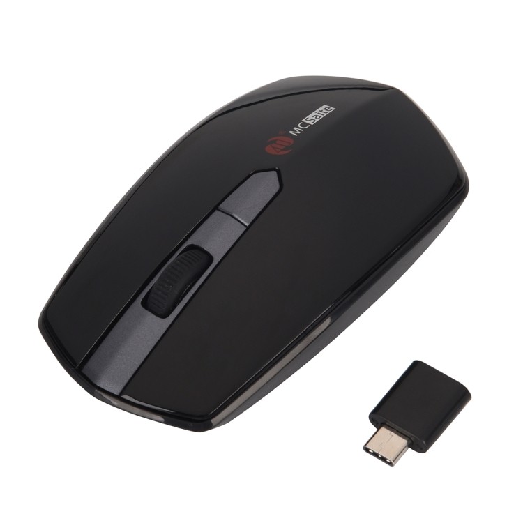 มาใหม่ MCSaite MC-369AG USB-C / Type-C 1600DPI เมาส์ออปติคอลไร้สาย 4 ปุ่มแบบปรับได้สามความเร็ว