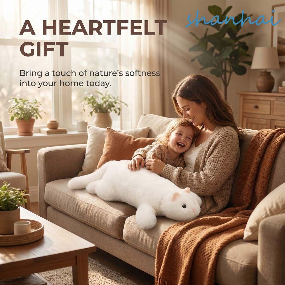 SHANHAI ตุ๊กตา Ferret ตุ๊กตาของเล่น, Huggable ตุ๊กตาสมจริงออกแบบ Ferret ตุ๊กตาของเล่น,มาพร้อมกับตุ๊ก