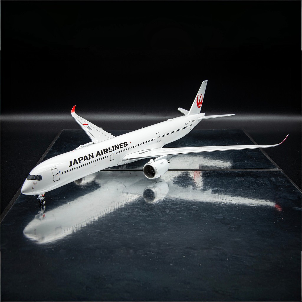 JCwings Japan Airlines A350-1000 เครื่องบินรุ่นกล่องสีขาว 1: 200 คอลเลกชันเครื่องประดับ JA01WJ