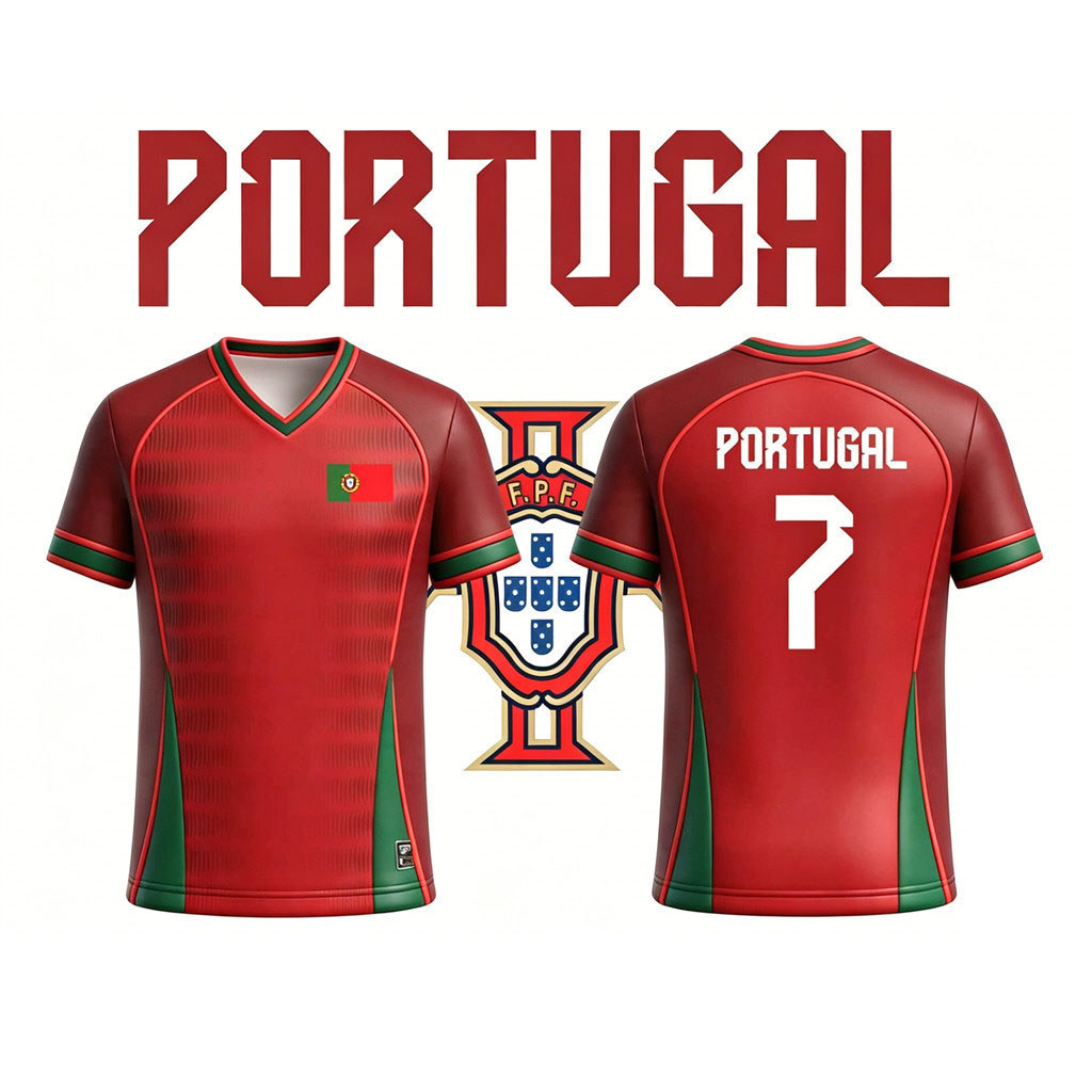Match Day 2026 World Cup Portugal Jersey 7 Ronaldo CR7 ฟุตบอลทีมชาติ