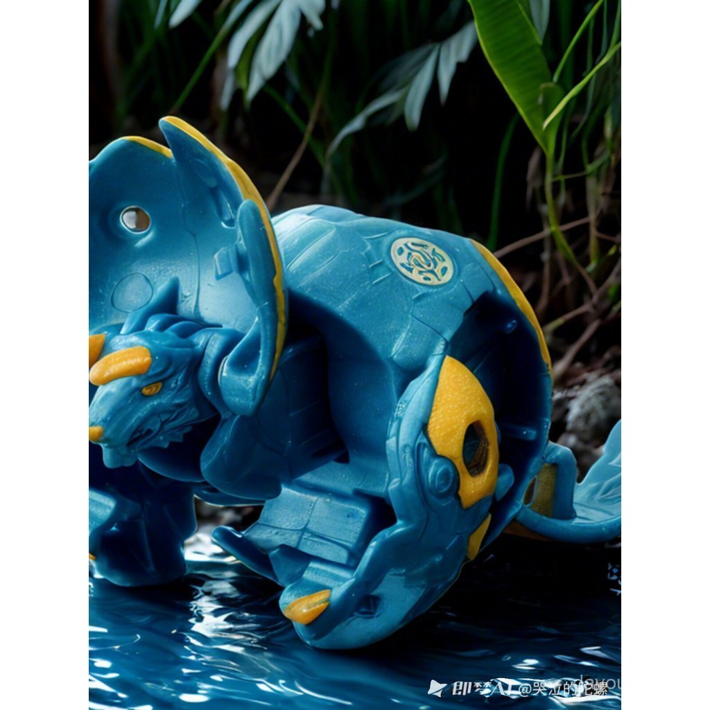Sega Bakugan Kid Bakugan Diamond ของแท้อัพเกรด Kirin Horned Dragon Fusion Bakugan Battle ของเล่น
