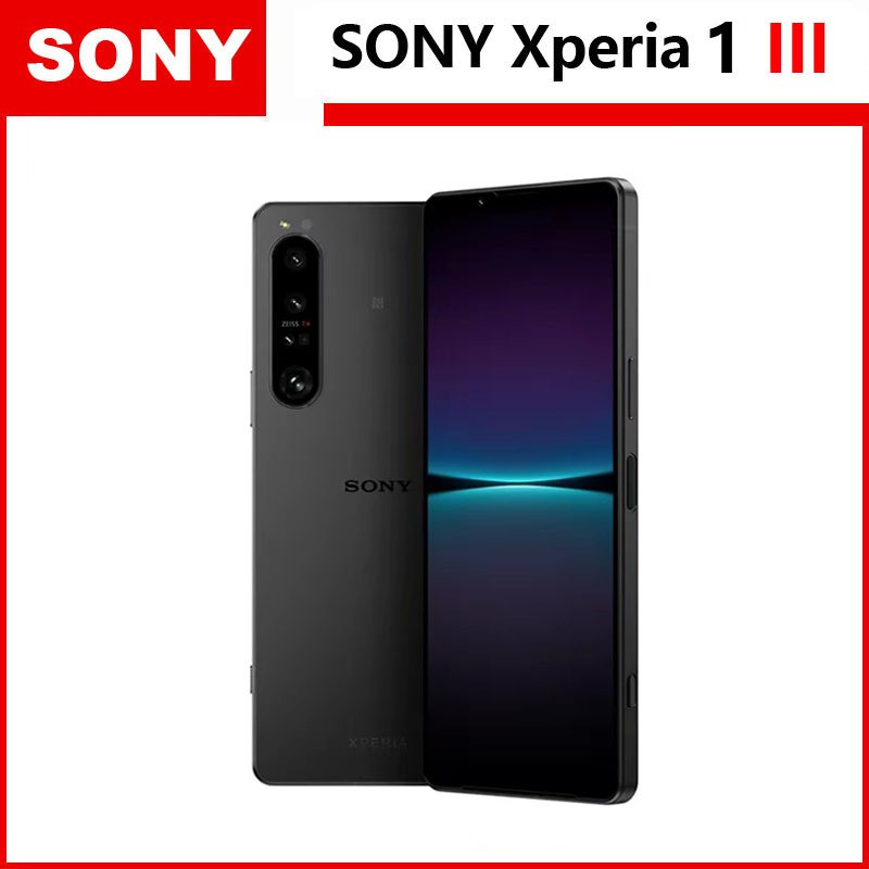 Sony Xperia 1 III 6.5 นิ้วโทรศัพท์มือถือ Sony 256GB 12GB RAM Android สมาร์ท Snapdragon 888 5G โทรศัพ