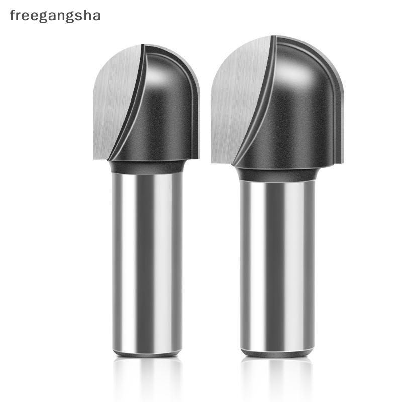 [FREG] Double Arc Round Nose Router Bit 6/12mm Shank High Carbon Steel Woodworking Grooming Milling 