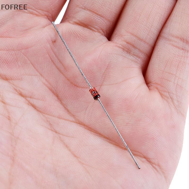 FOFREE 50pcs 1W 5.1V Zener ไดโอด 1N4733A 1N4733 IN4733A IN4733 5V1 โวลต์ DO-35 DDC