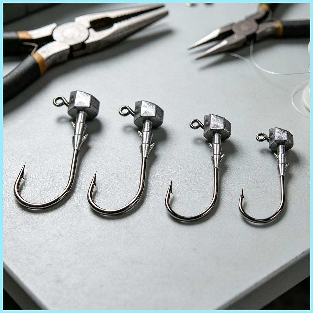 Sea Urchin Hooks 12 ชิ้นตกปลาน้ําหนักล่อเกียร์ Urchin s สําหรับเบสตกปลาสําหรับเบสปลาดุกปลาเทราท์ tde