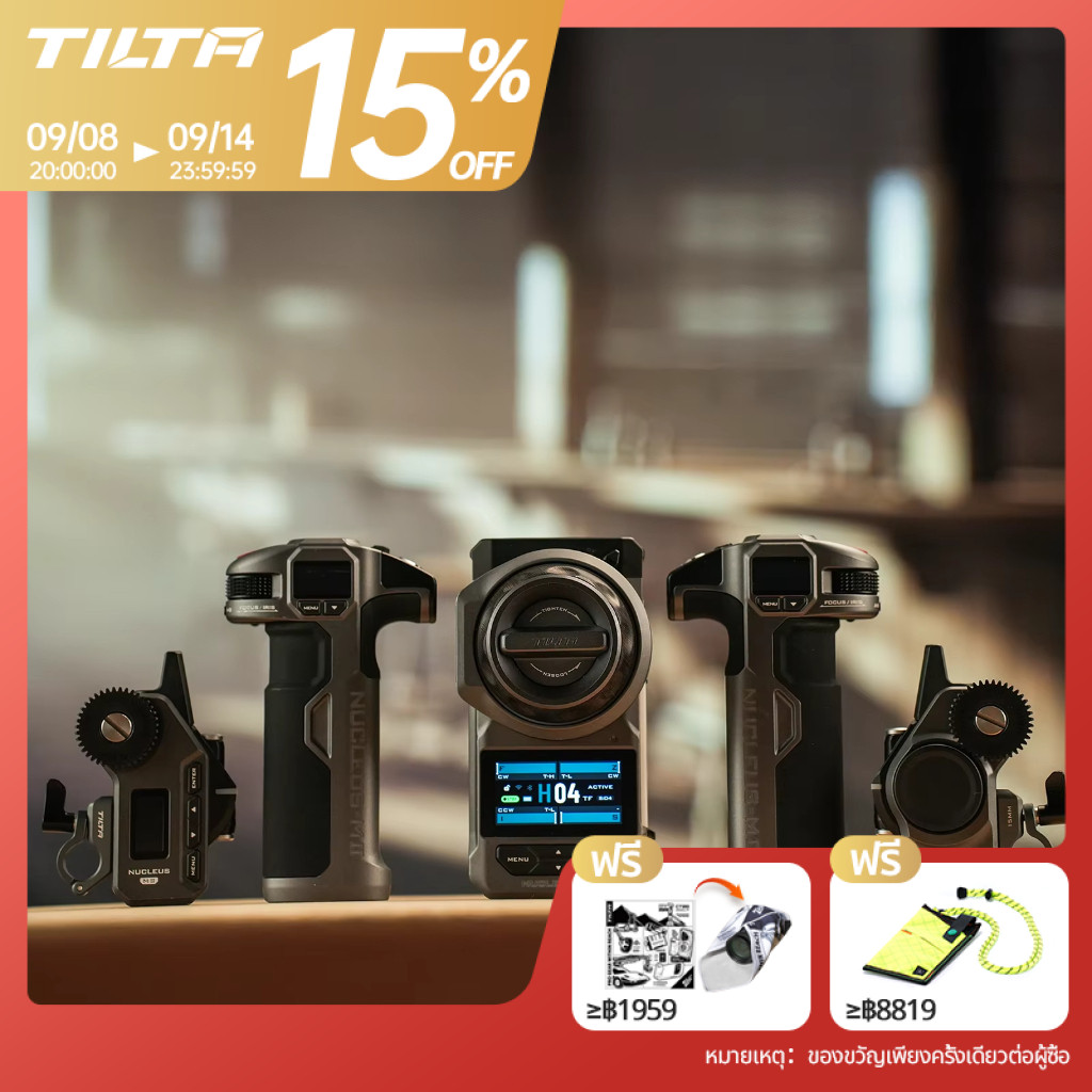 TILTA ติดตามโฟกัส Nucleus-M II Pro ไร้สายตามโฟกัสระบบควบคุมเลนส์ WLC-T06 สําหรับ DJI RONIN RS4/RS3 A