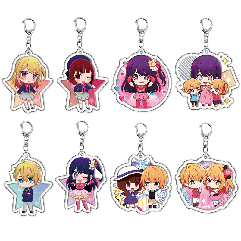 OSHI NO KO พวงกุญแจอะคริลิค