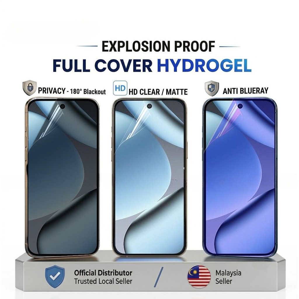 Google Pixel 11 Pro XL 11 Pro 10 10 Pro 10 Pro XL 9 Pro XL พิกเซล 9 Pro 8 7 Hydrogel ป้องกันหน้าจอ