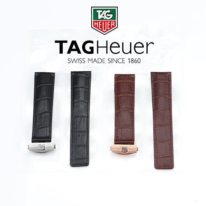 Strap เหมาะสําหรับ TAG Heuer Strap TAG Heuer Carlila Monaco Heritage สายนาฬิกาหนังแท้ผู้ชาย 20 มม.