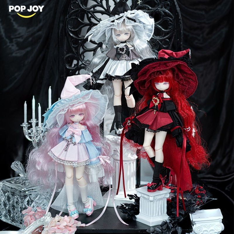 P POP JOY คอลเลกชันที่ไม่ซ้ําใคร Momo Series Girl Body แปดคะแนน MJD ผมปลูก Action Figure ล้างกล่องลิ