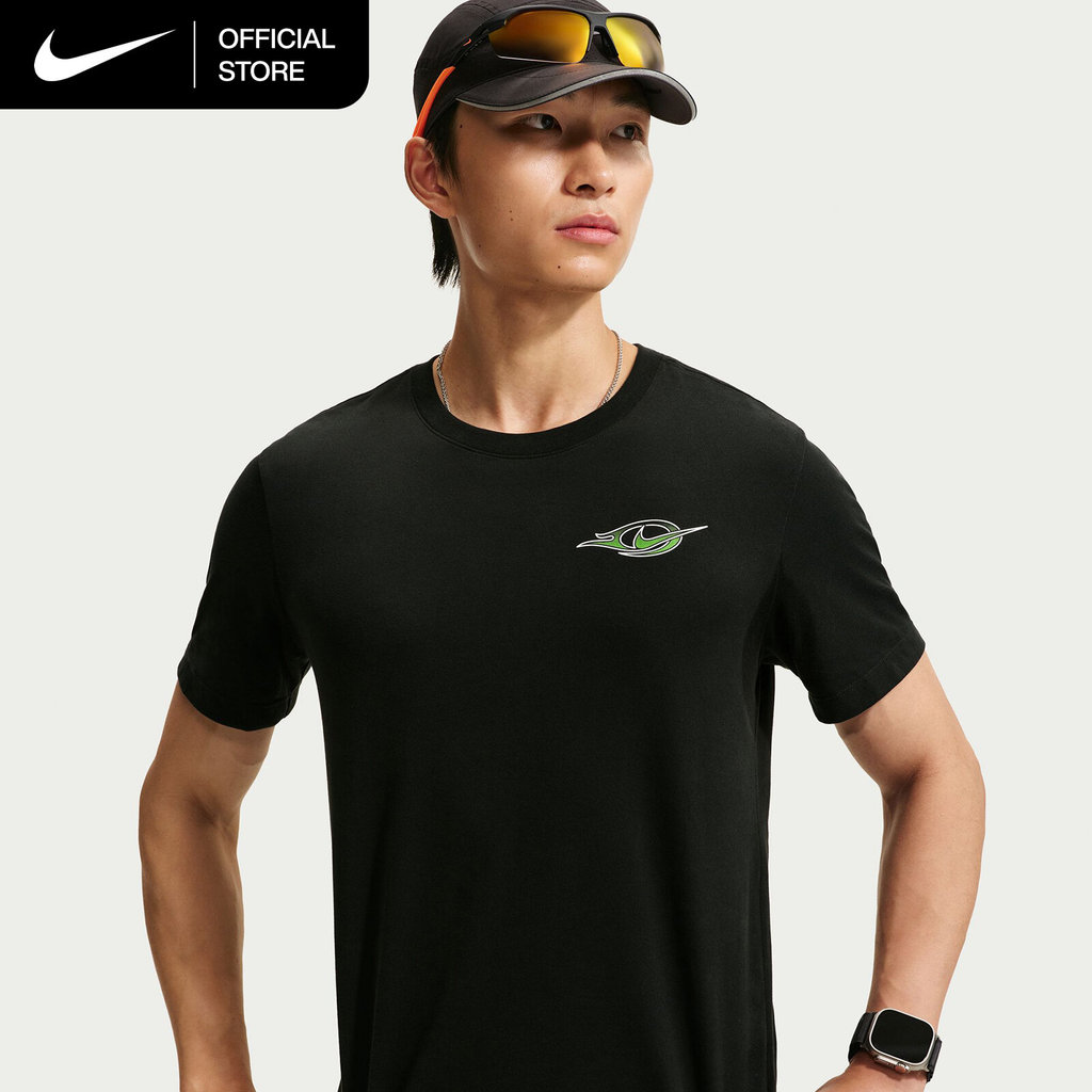 Nike Men's Dri-FIT Running T-Shirt - Black [IM5320-010]