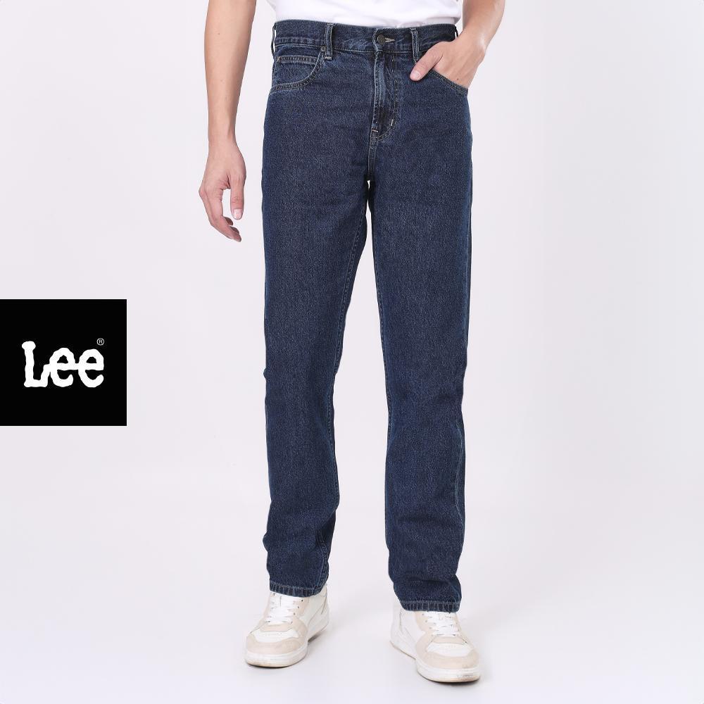 LEE กางเกงยีนส์ผู้ชาย เอวกลาง ทรงตรง รุ่น LE S626MKNOF05 สียีนส์กลาง