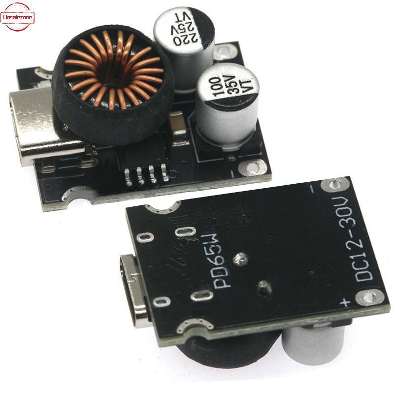 OZTH PD65W Type C Fast Charging โมดูลอายุการใช้งานยาวนาน DIY Power Charger Circuit Board สําหรับ Com