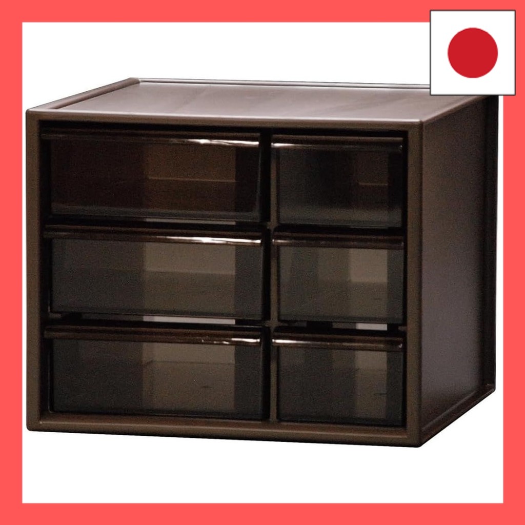 Isetou Small Item Storage Case, Eye Case S, Black, 20.7cm (W) x 20.0cm (D) x 16.5cm (H), Made in Jap