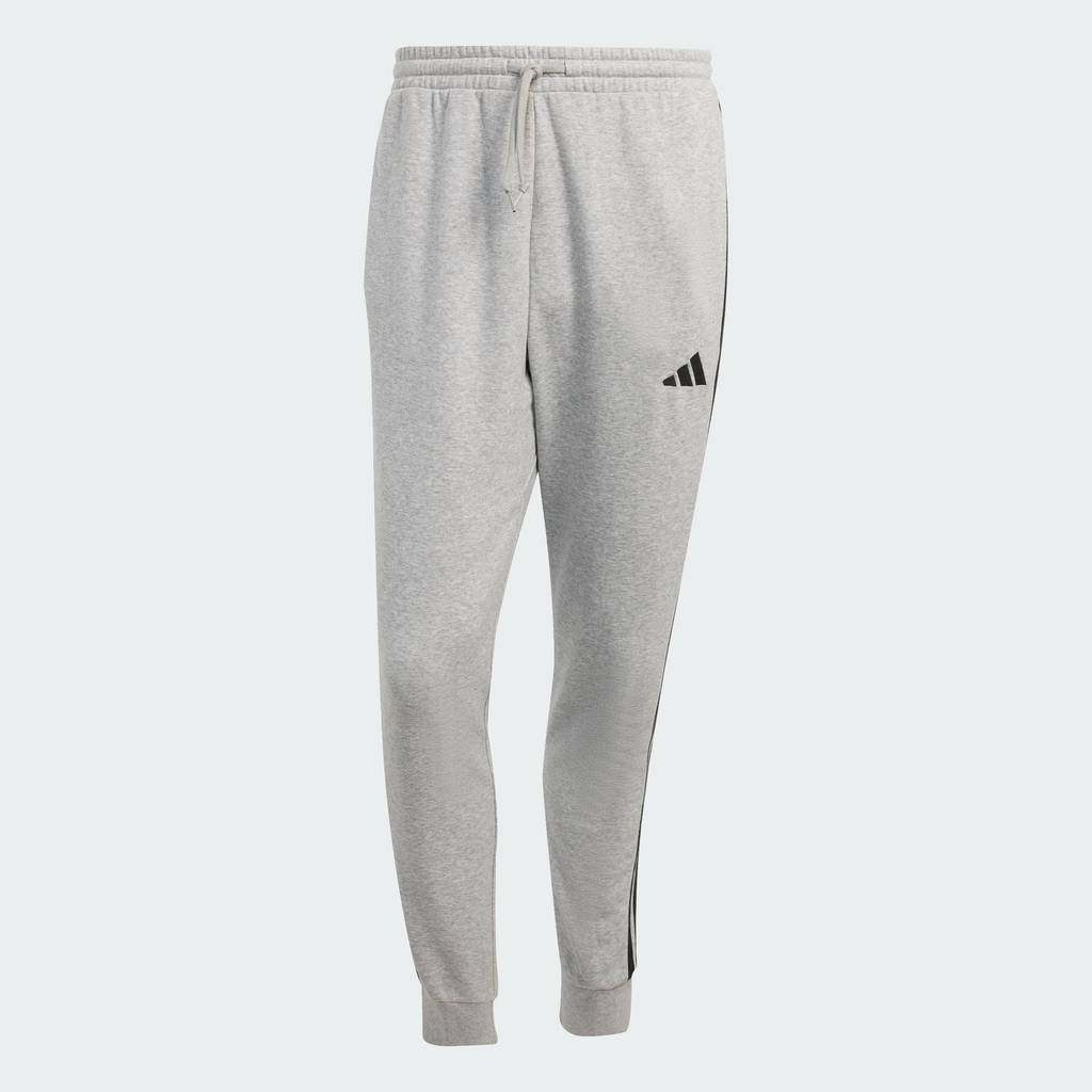adidas Lifestyle Essential 3-Stripes French Terry Pants Men Grey JE6346