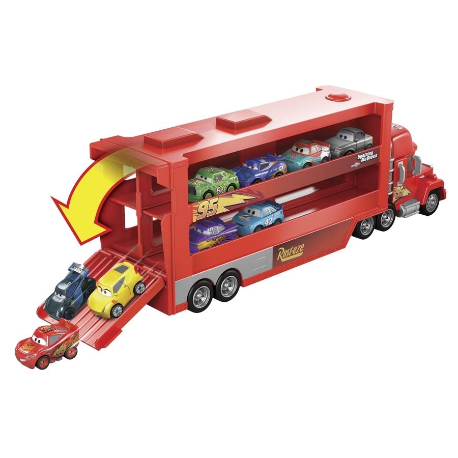 Cars شاحنة Mack Mini Racers Hauler — صورة 3