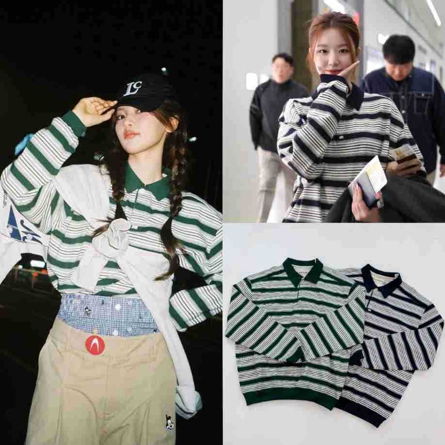 SR-STUDIO 拼line 2025 秋季新款 复古 色条纹裤. OTDD