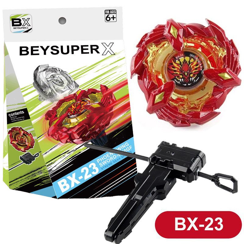 Beyblade X Series Children's Toy BX-24 BX-26 BX-27 BX-23 Phoenix Battle Beyblade with Launcher Box ,