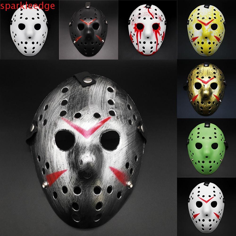 SPARKLEEDGE Masquerade Mask Face Cover Hockey Horror Costume Party Festival Party Mardi Gras Eye Mas
