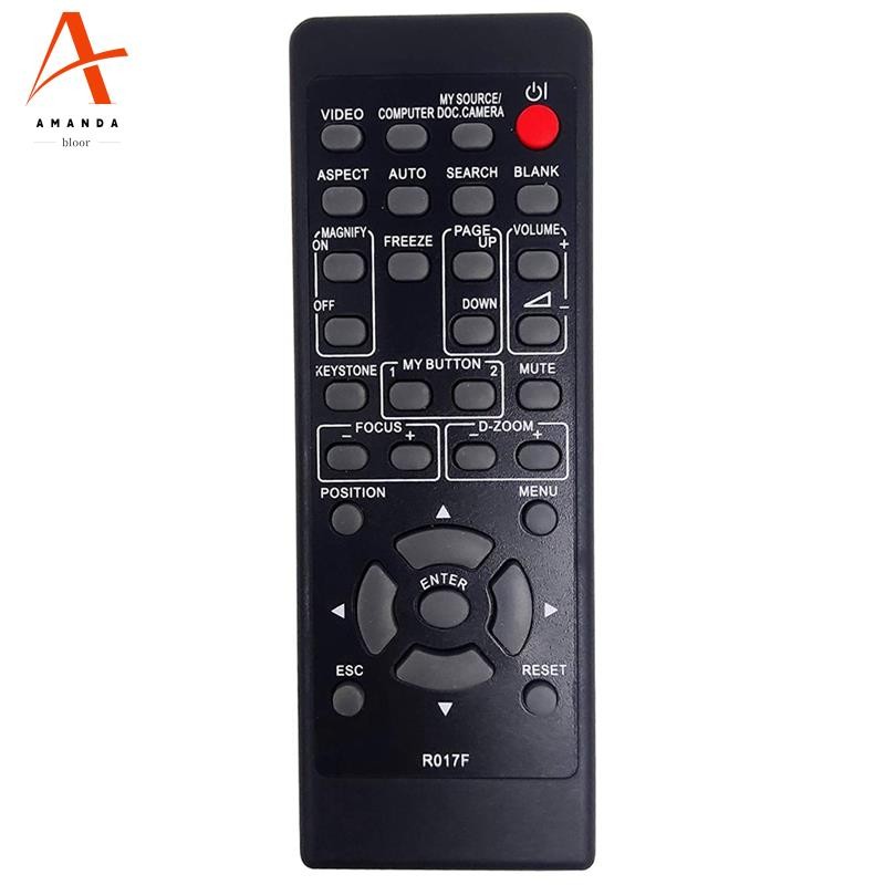 R017F รีโมทคอนโทรลโปรเจคเตอร์สําหรับ BZ-1, CP-A221N, CP-A222WN, CP-A301N, CP-A302WN, CP-A352WN, CP-A