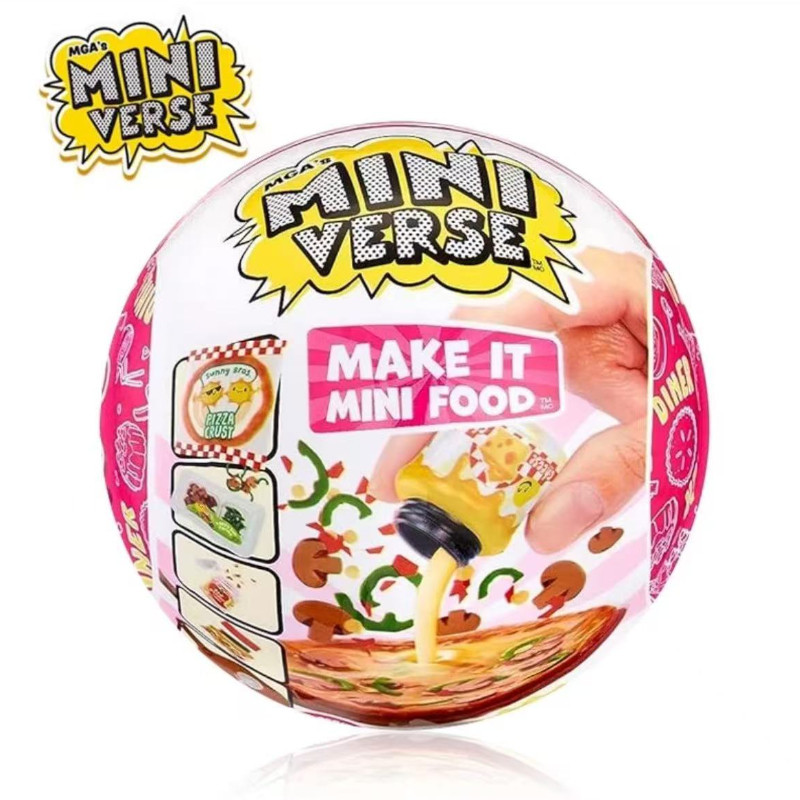 Miniverse Gourmet Tea Snacks ยืนยัน Miniature DIY Food Play Handmade