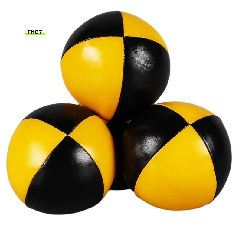 Belinda7PU Hand Throwing Ball Elastic Soft Rubber High-End Magic Juggling Ball Acrobatics Props Hand Throwing Ball