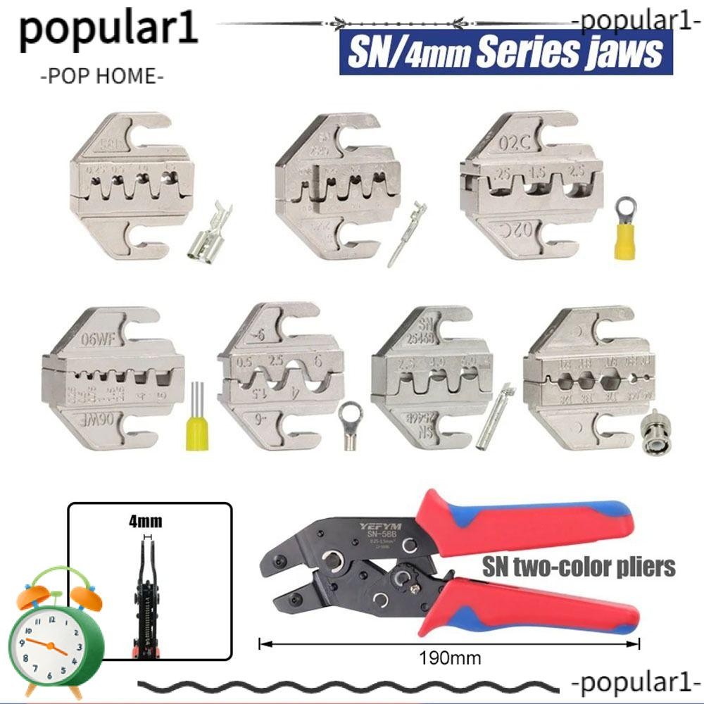 POPULAR SN CRIMPING คีมขากรรไกร,โลหะผสม 06WF 2549 03H CRIMPING คีมขากรรไกร, 48B 58B SN-2546B 02C กว้